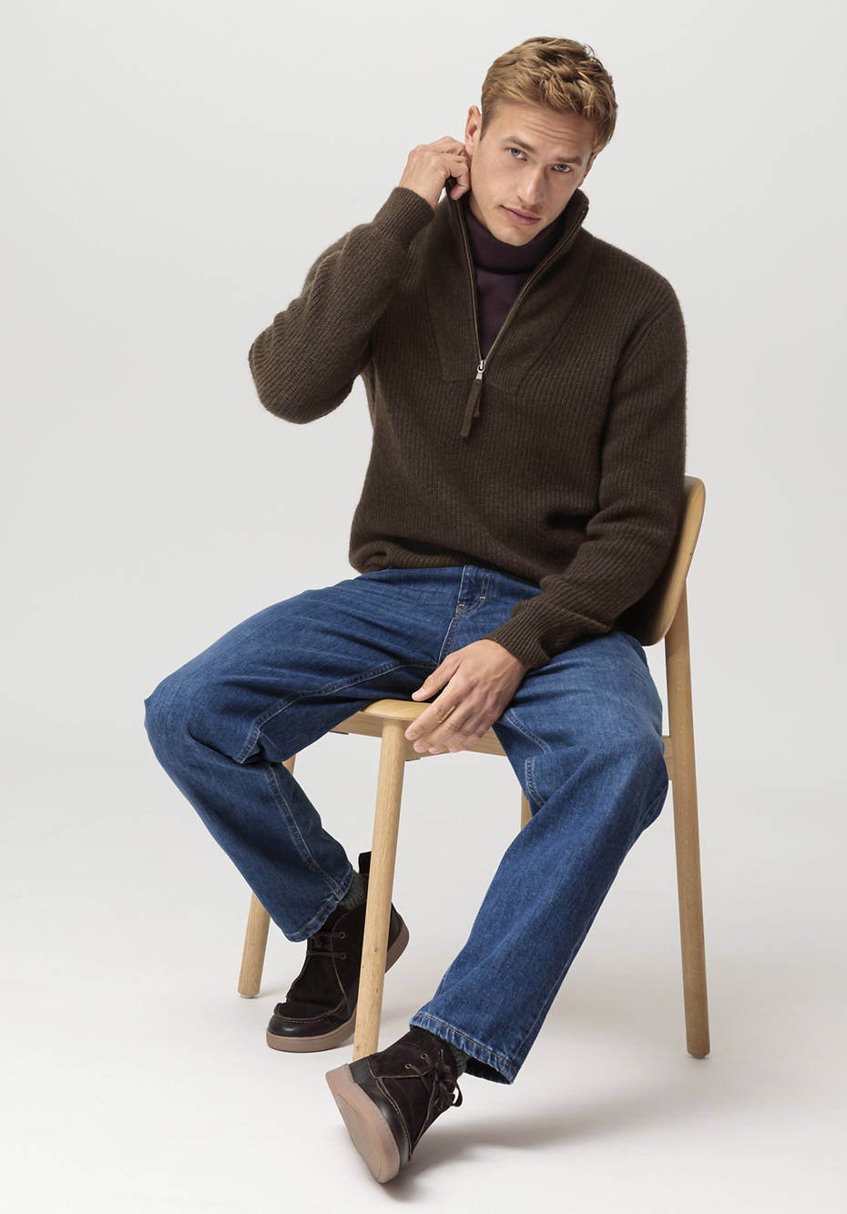 Coreva™ Jeans MADS Relaxed Tapered aus Bio-Denim
