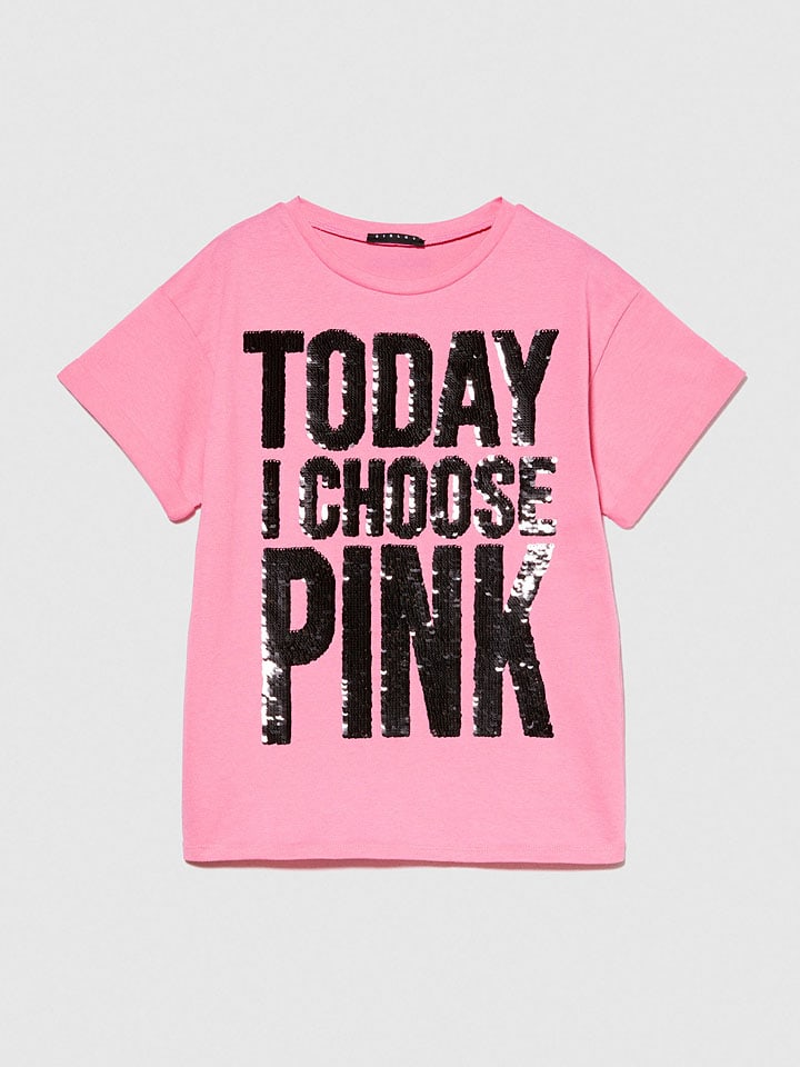 Sisley Shirt in Rosa günstig kaufen