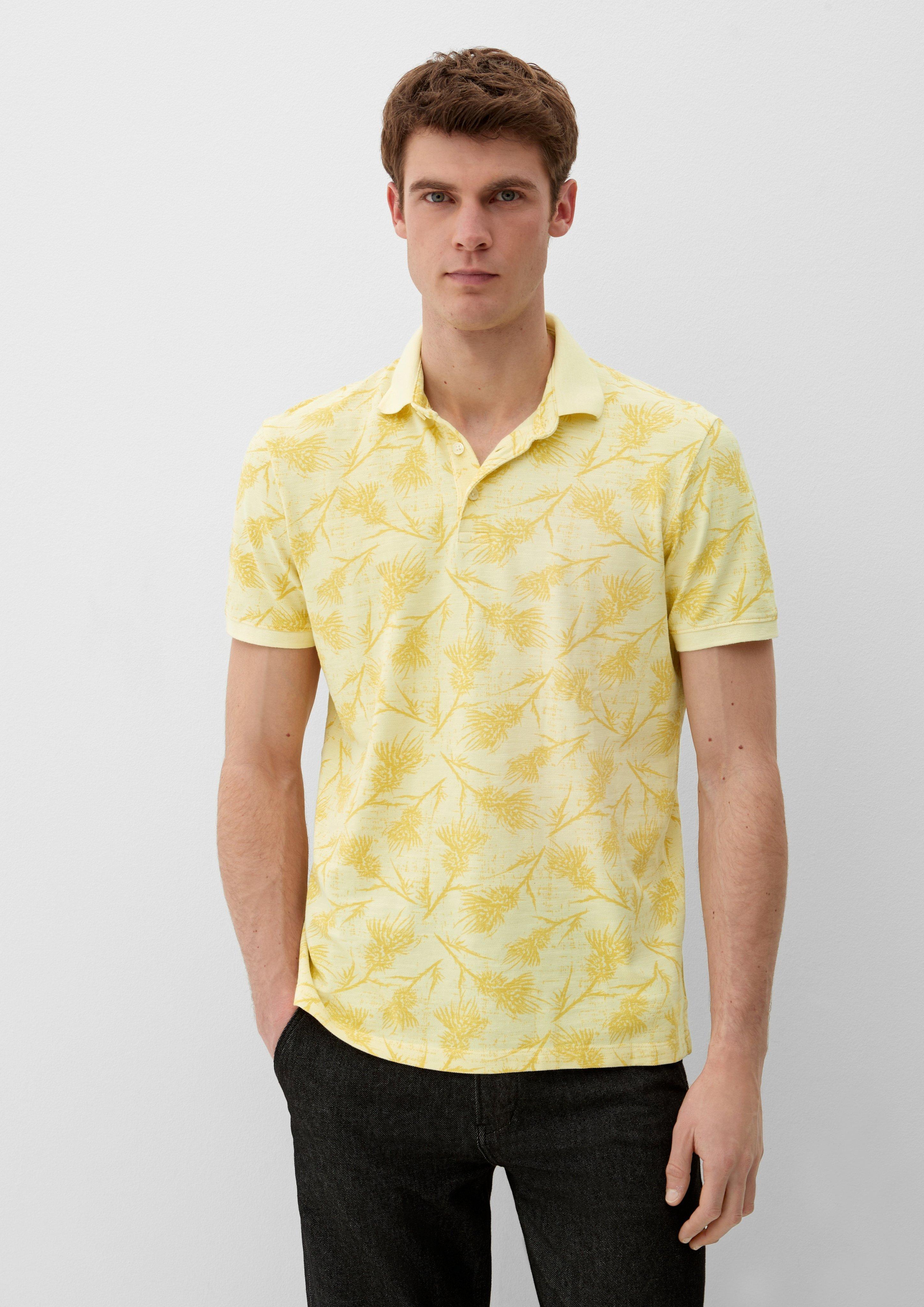Poloshirt mit Allover-Print  2129484-12B1