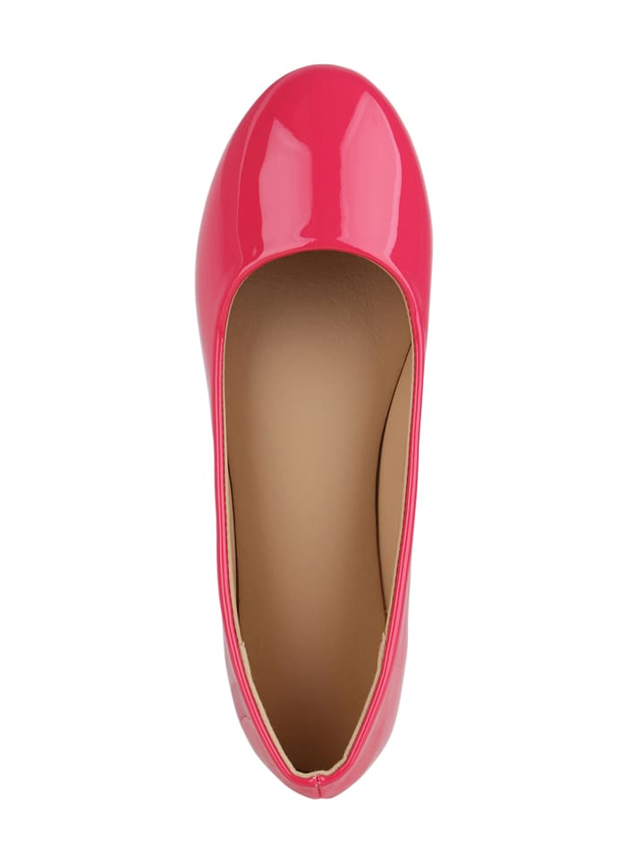 VAN HILL Klassische Ballerinas Coral in Fuchsia Lack günstig kaufen