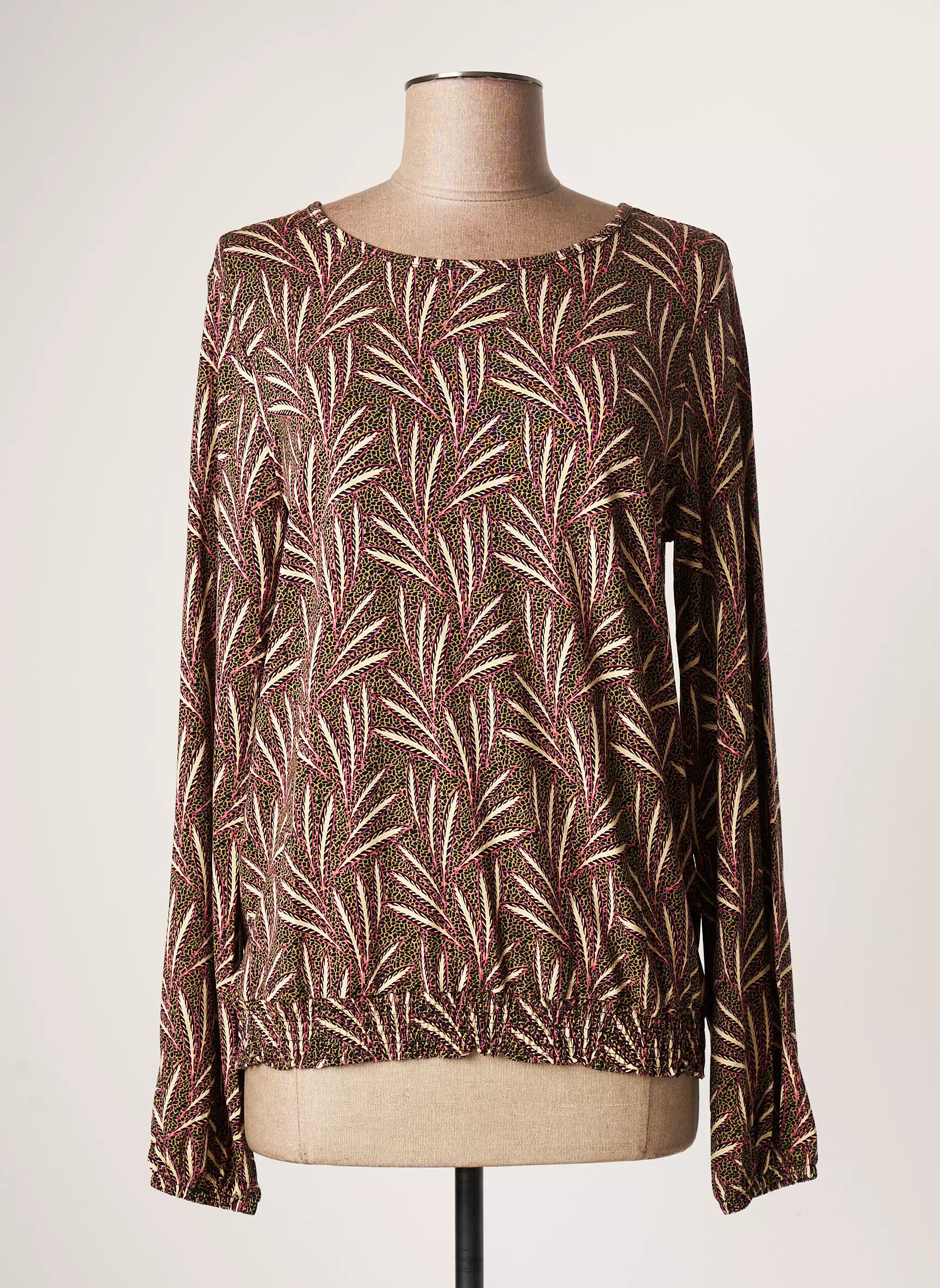 Geisha Tshirts Femme couleur beige