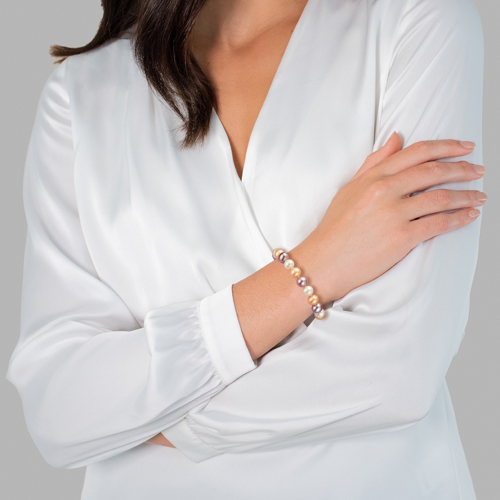 Valero Pearls Bracelet Argent sterling Perle de culture d'eau douce en Argent Bracelet