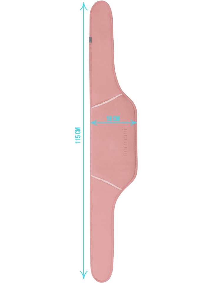 normani Wärmflasche mit Gürtel und Bezug Nikiski in Rosa günstig kaufen onesize