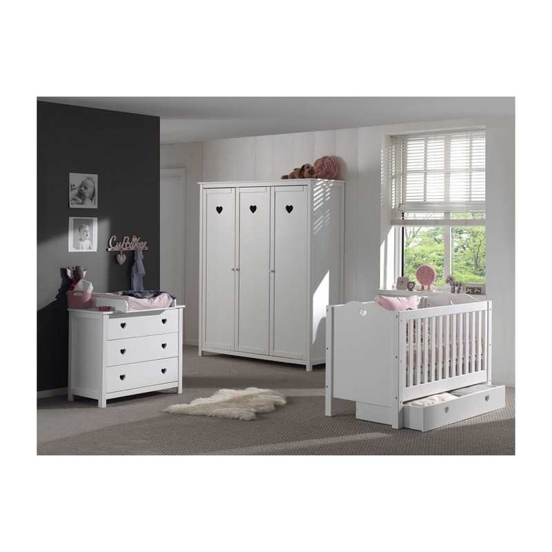 Commode Amori blanc