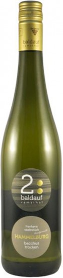 2021 Hammelburg Bacchus Frankens Saalestück handgemacht trocken Bio - Weingut Baldauf