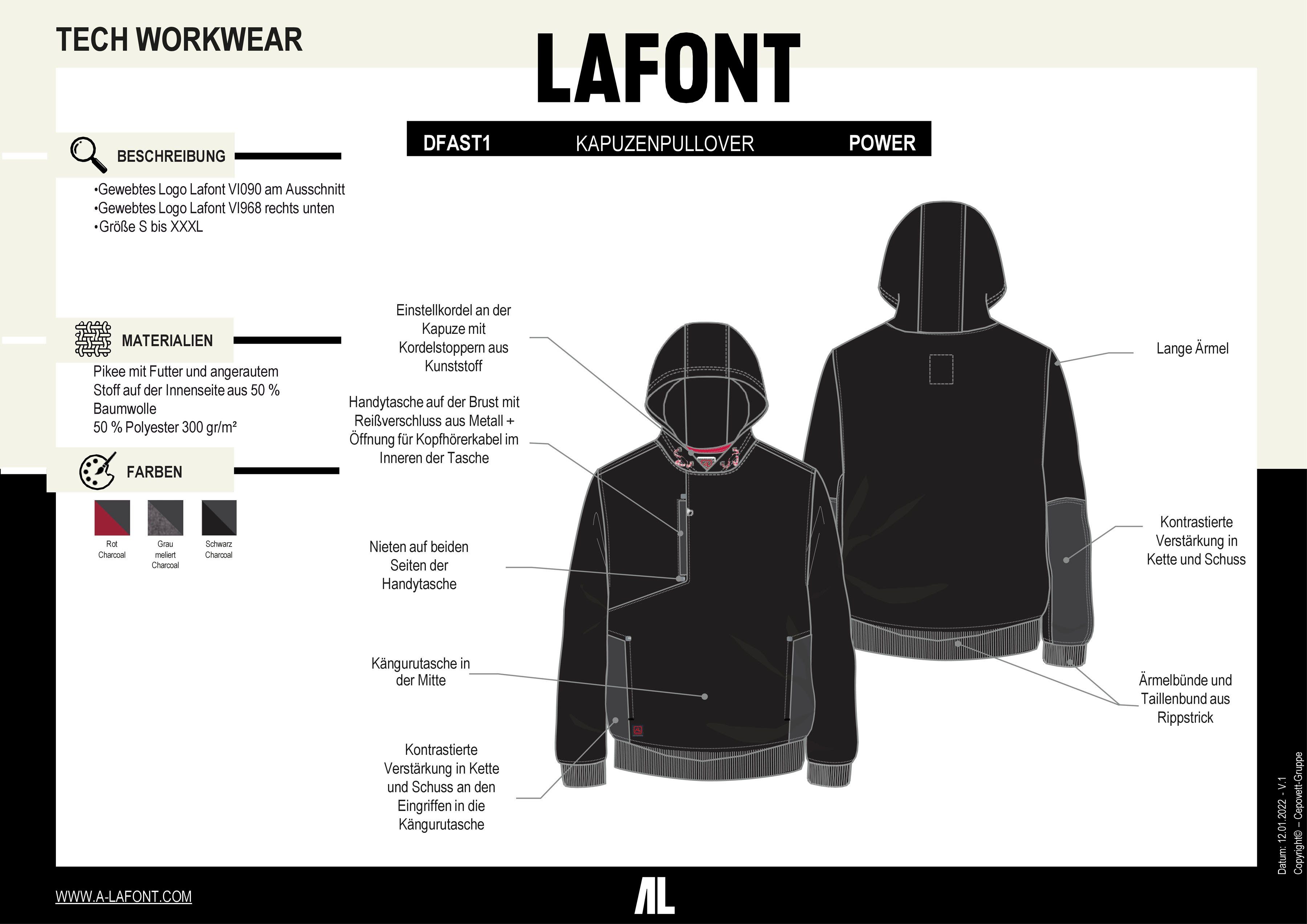 Lafont Hoodie Unisex 