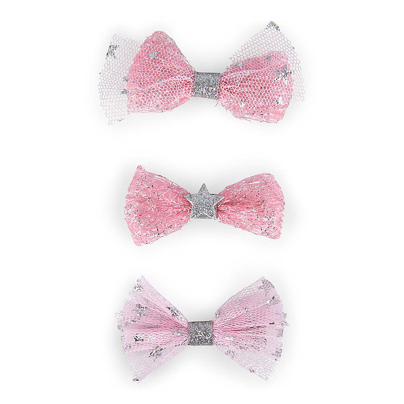 Essentii Hårsløyfe 3-pk rosa
