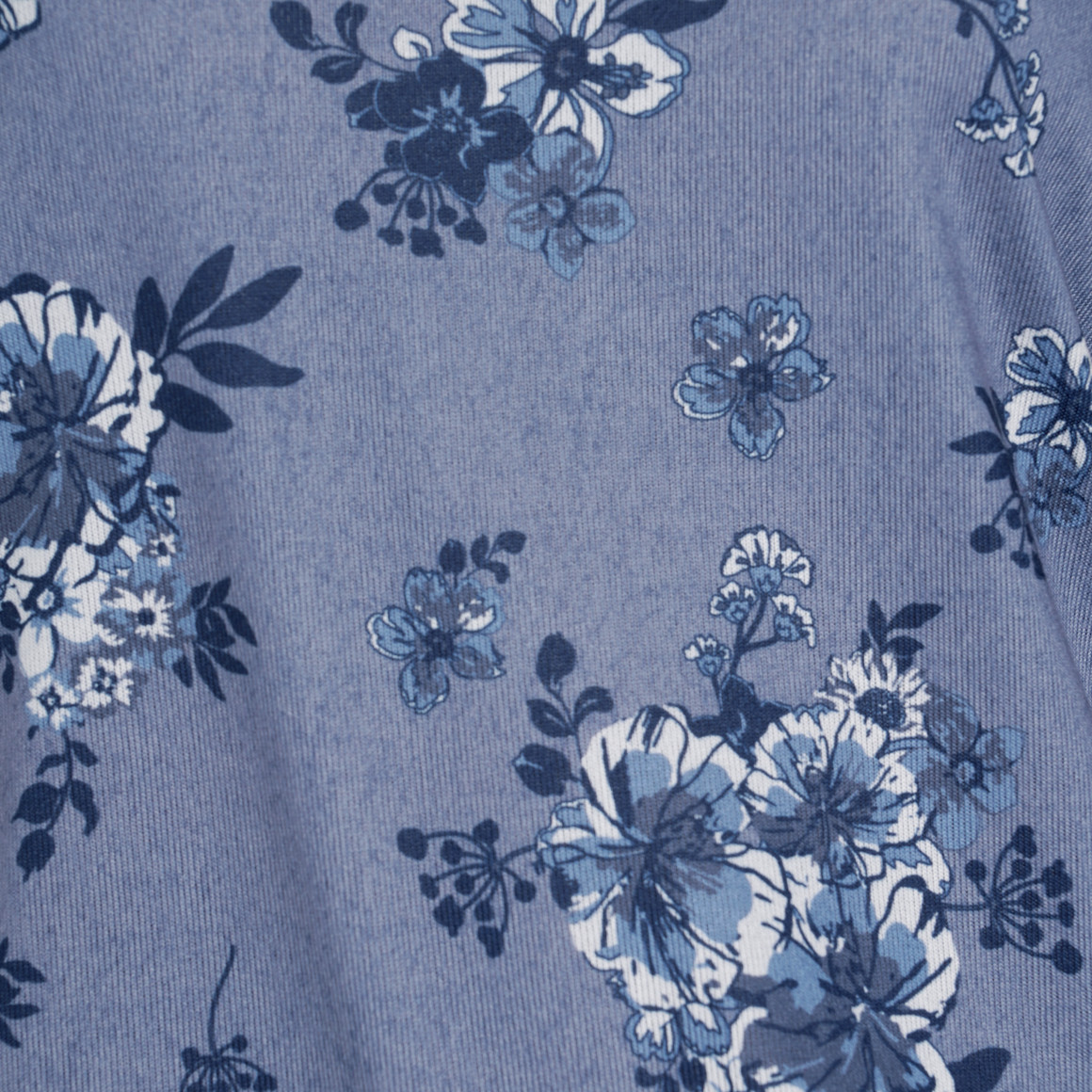 Damen Langarmshirt mit floralem Allover-Print