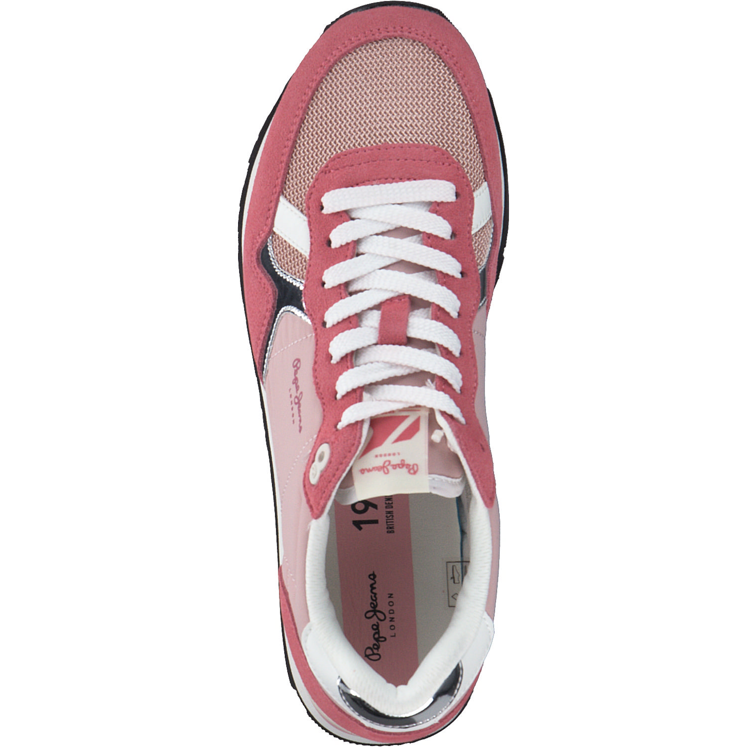 Pepe Jeans PLS31474, Schnürschuhe, Damen, pink