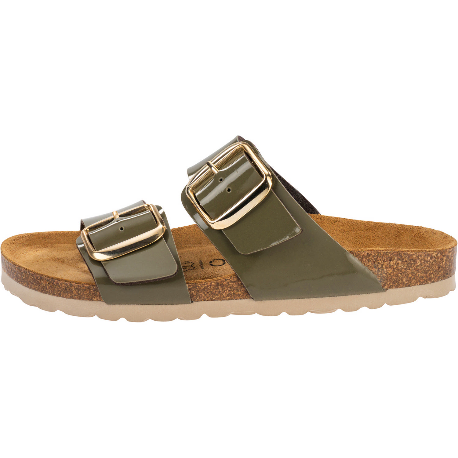 Palado Samos GS, Pantoletten, Damen, Lack Olive