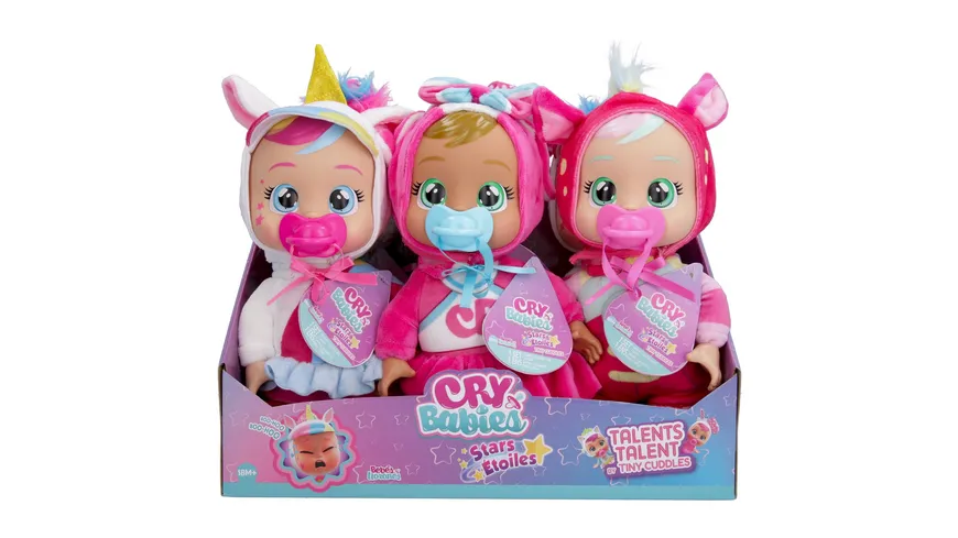 Cry Babies Tiny Cuddles Stars Talents, 1 Stück, sortiert