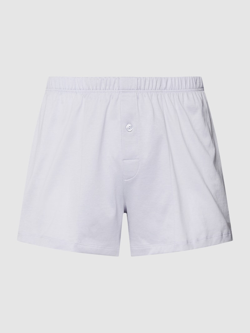 Boxershorts mit elastischem Bund in hellblau