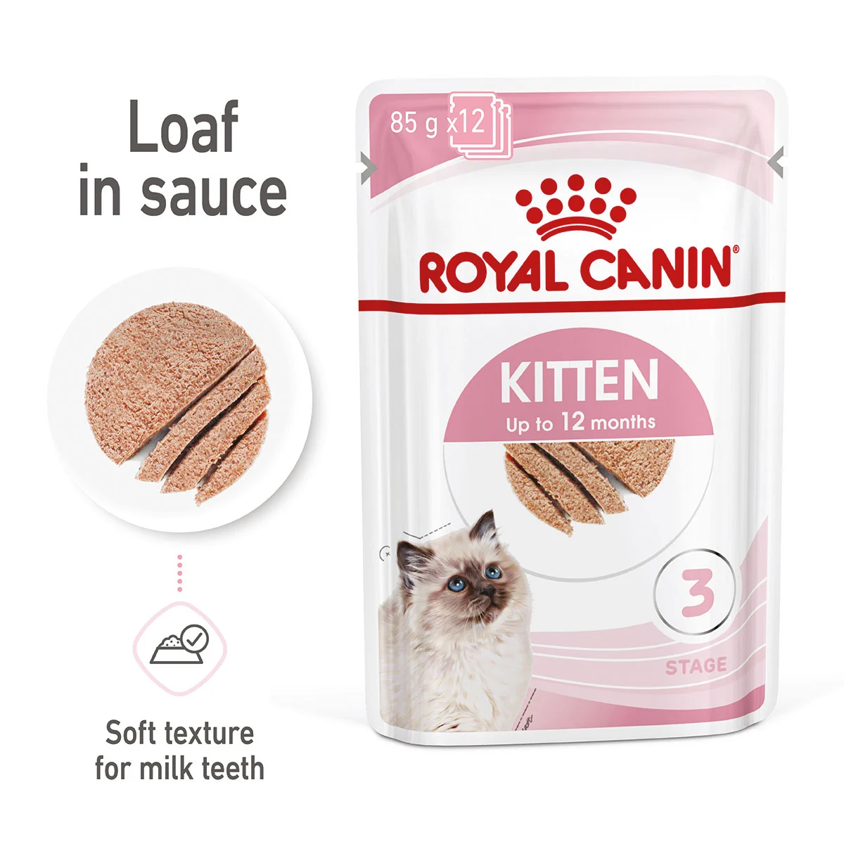ROYAL CANIN KITTEN Nassfutter in Mousse für Kätzchen bei ZooRoyal