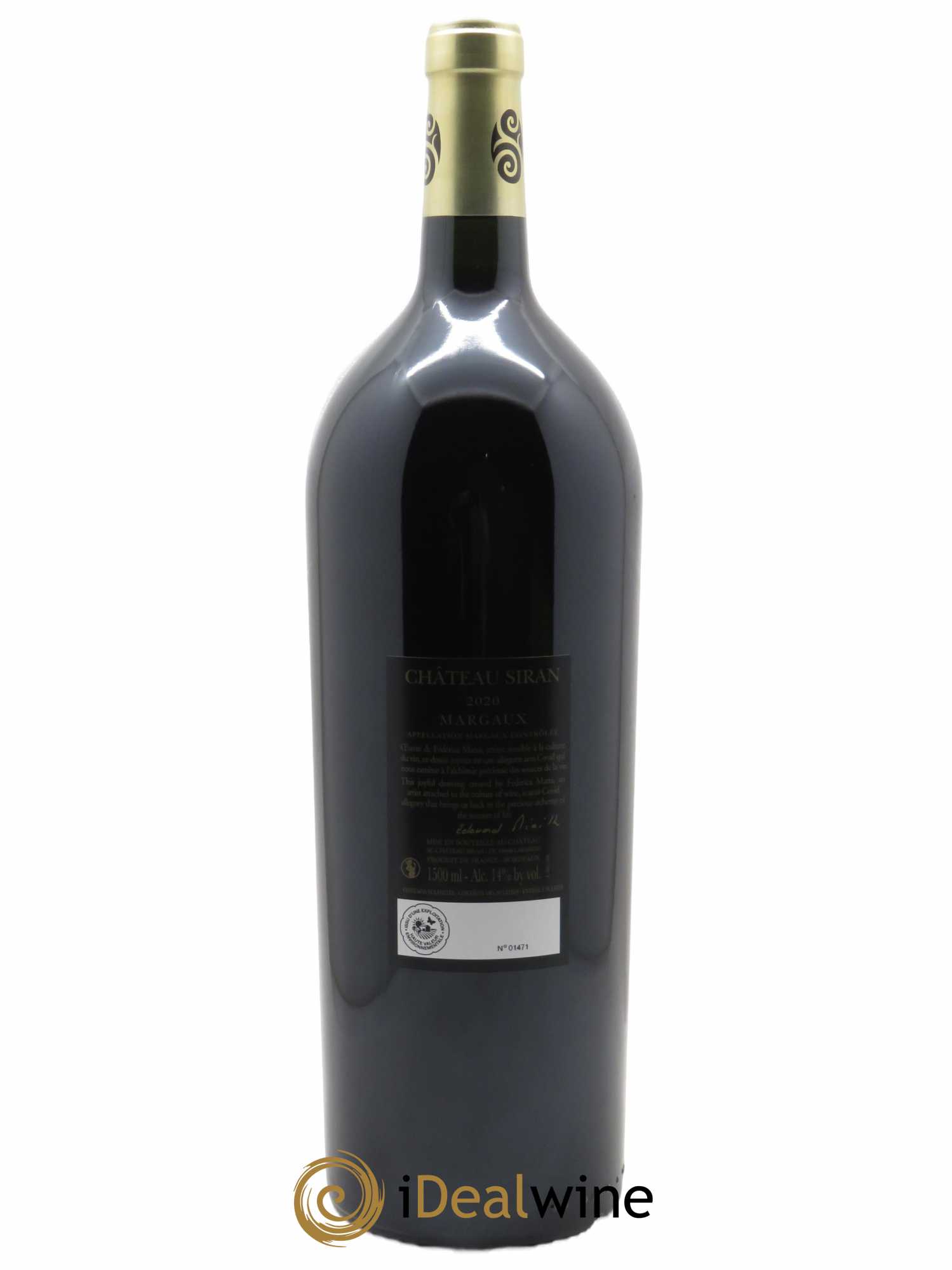 Château Siran (CBO à partir de 6 MG) 2020 - Lot de 1 Magnum