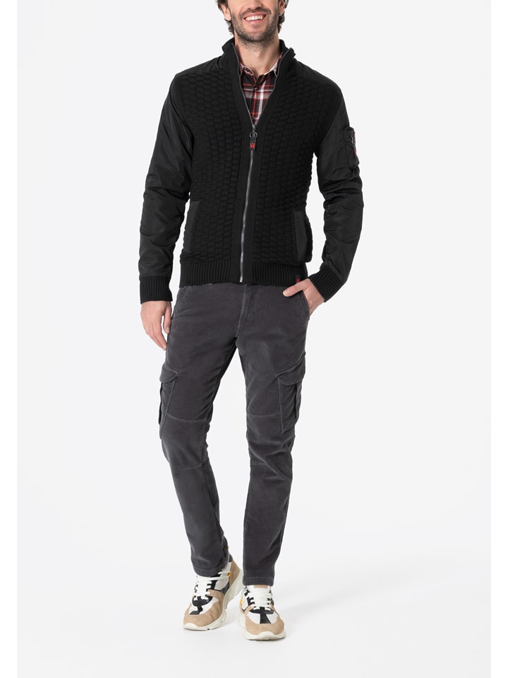 Timezone Cardigan in Schwarz günstig kaufen