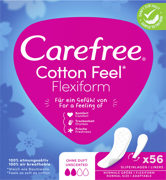Carefree Slipeinlagen Flexiform