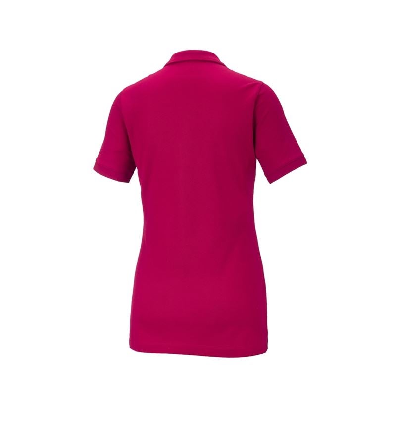 e.s. Piqué-Polo cotton stretch, Damen
