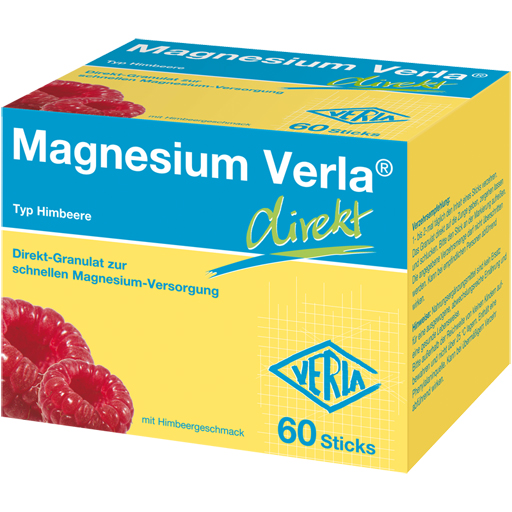 MAGNESIUM VERLA direkt Himbeere Granulat  60 St  Granulat