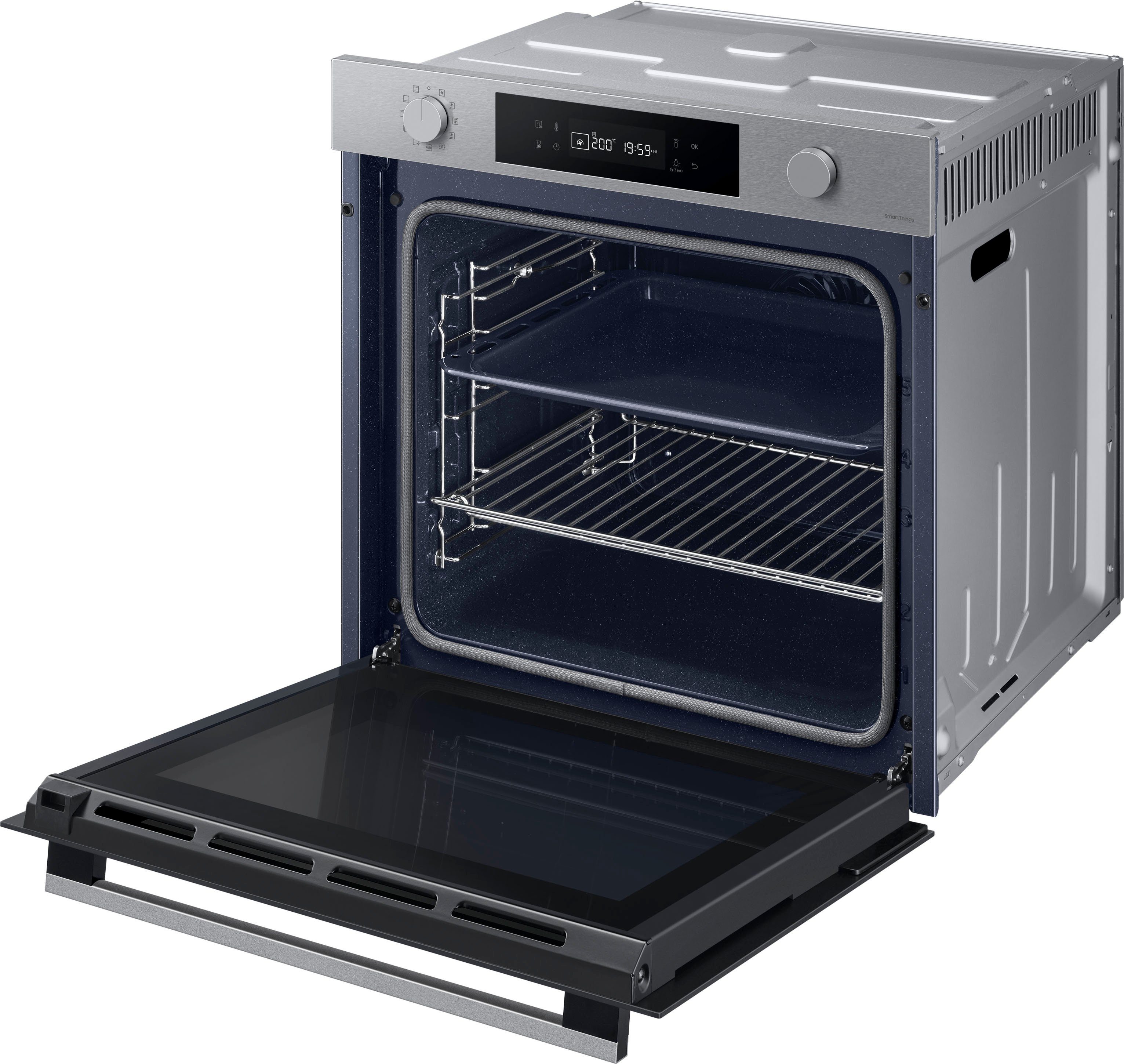 Samsung Einbaubackofen NV7400B NV7B41307AS, Pyrolyse-Selbstreinigung