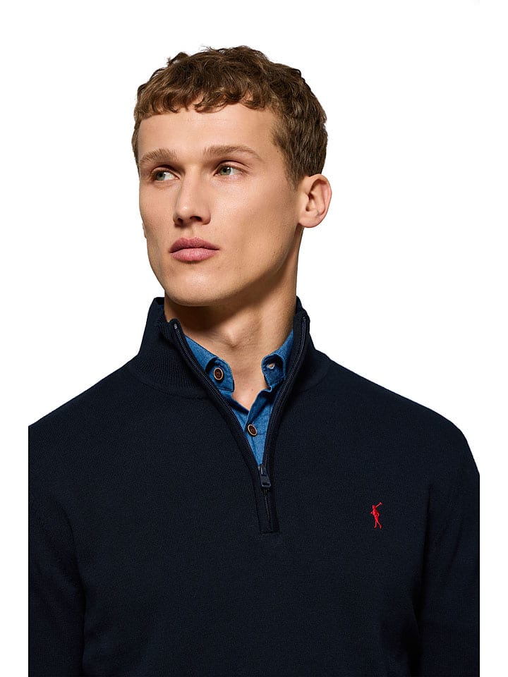 Polo Club Pullover in Dunkelblau günstig kaufen