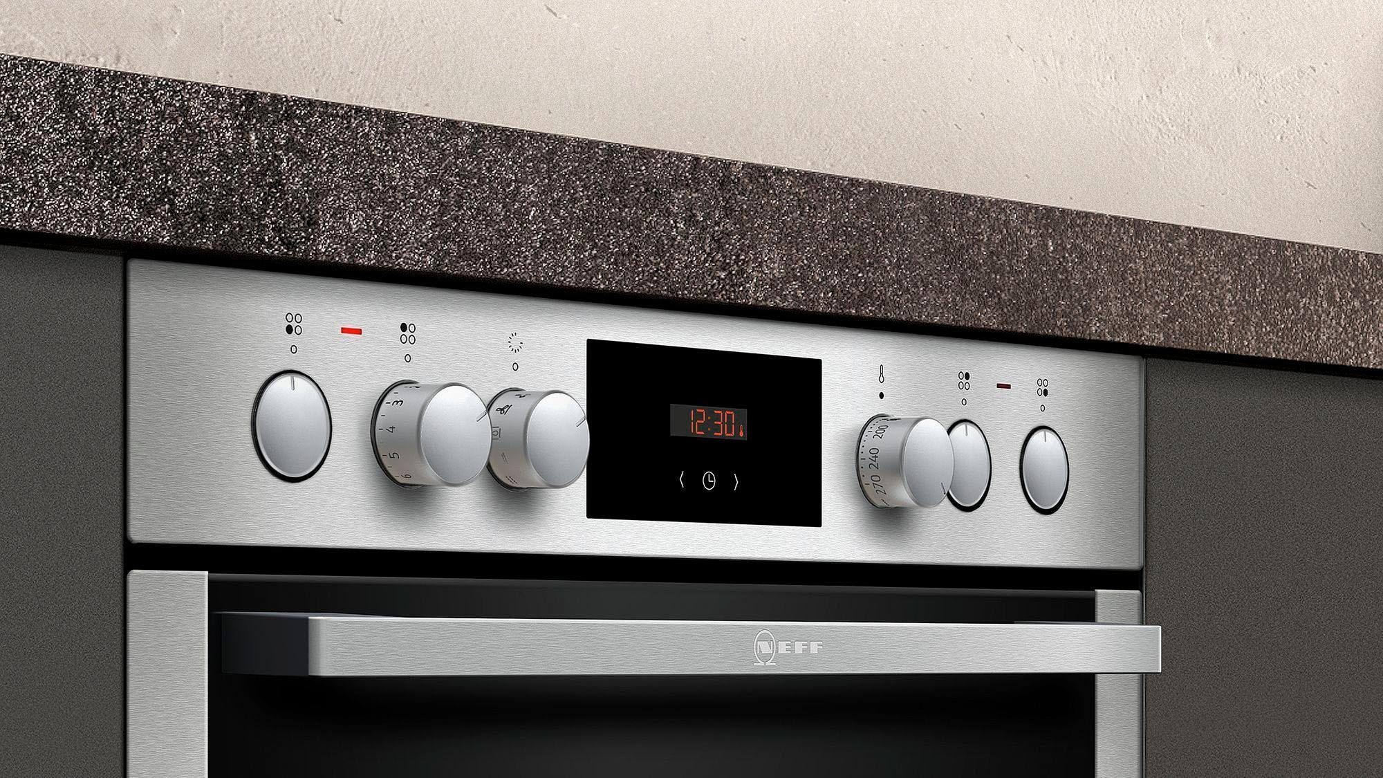 NEFF Induktions Herd-Set XE4I, mit Teleskopauszug nachrüstbar, EasyClean, CircoTherm® Heißluftsystem