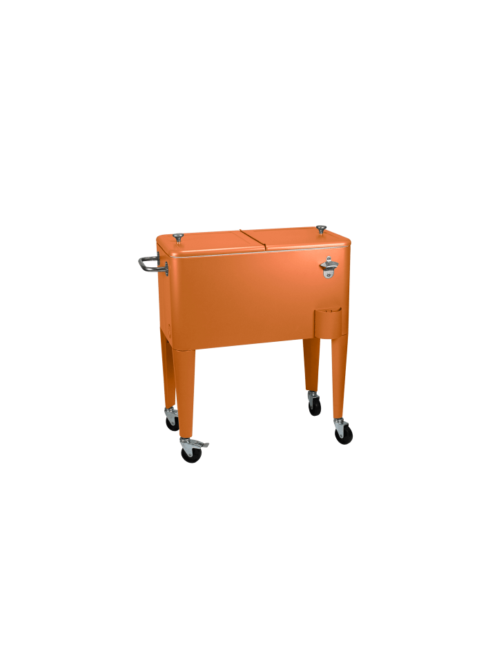 Beachtrekker Kailua Cooler - Kühlbox, Kühlwagen, Getränkekühler, Orange günstig kaufen onesize