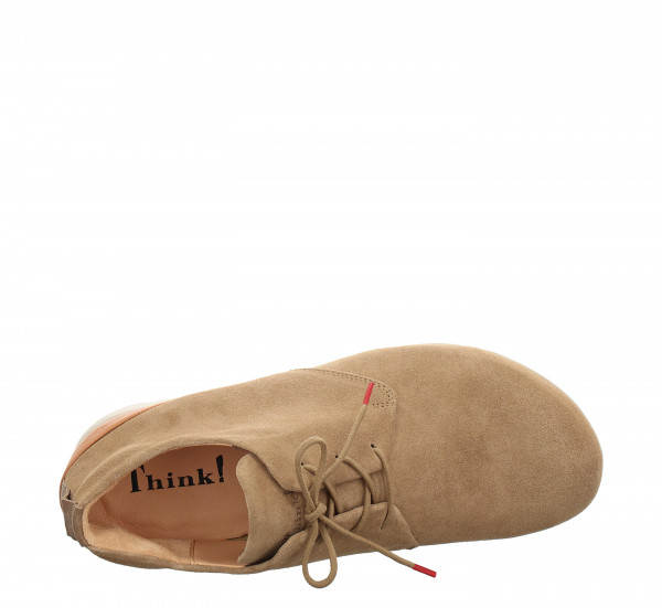 KING Schnürschuh - Beige/Kombi