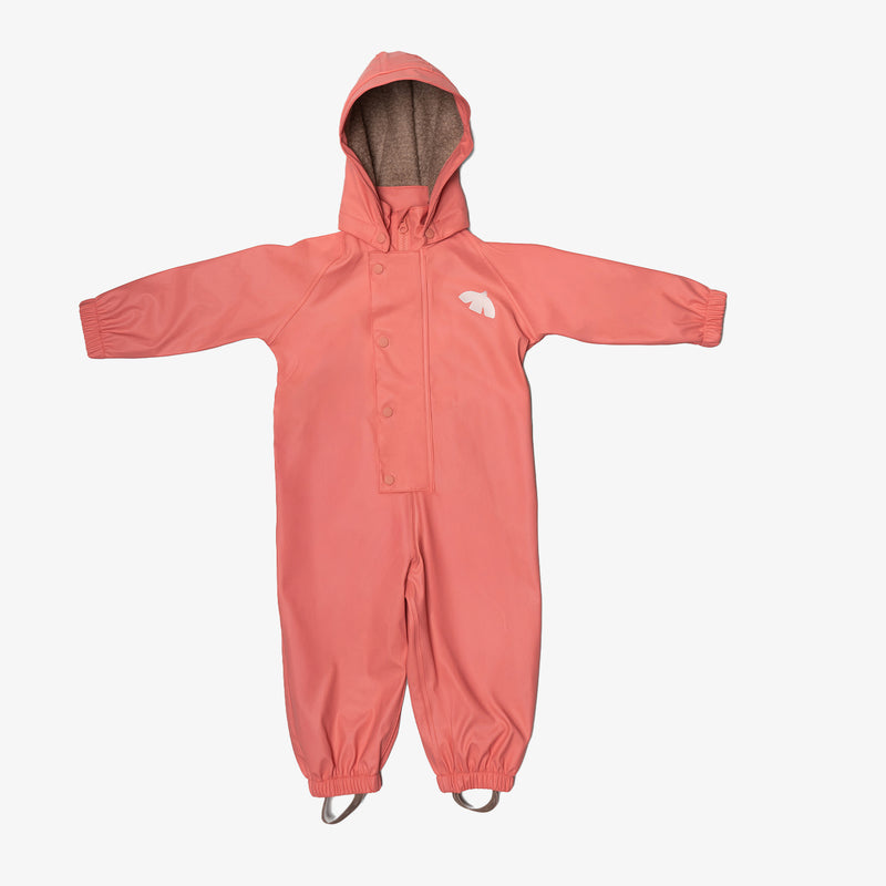 aarhus rain suit wool rhubarb sorbet - Rot