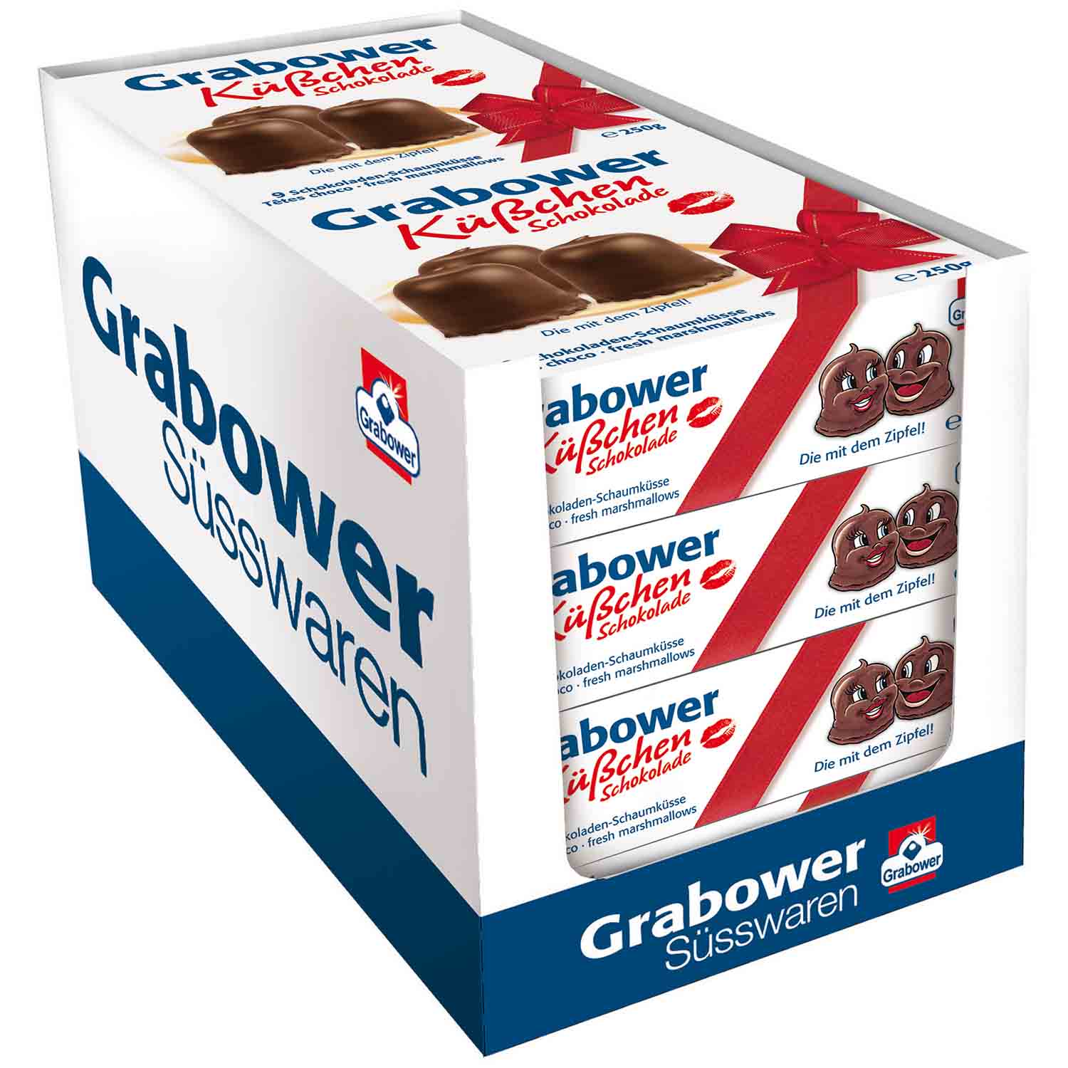 Grabower Küßchen Schokolade 9er