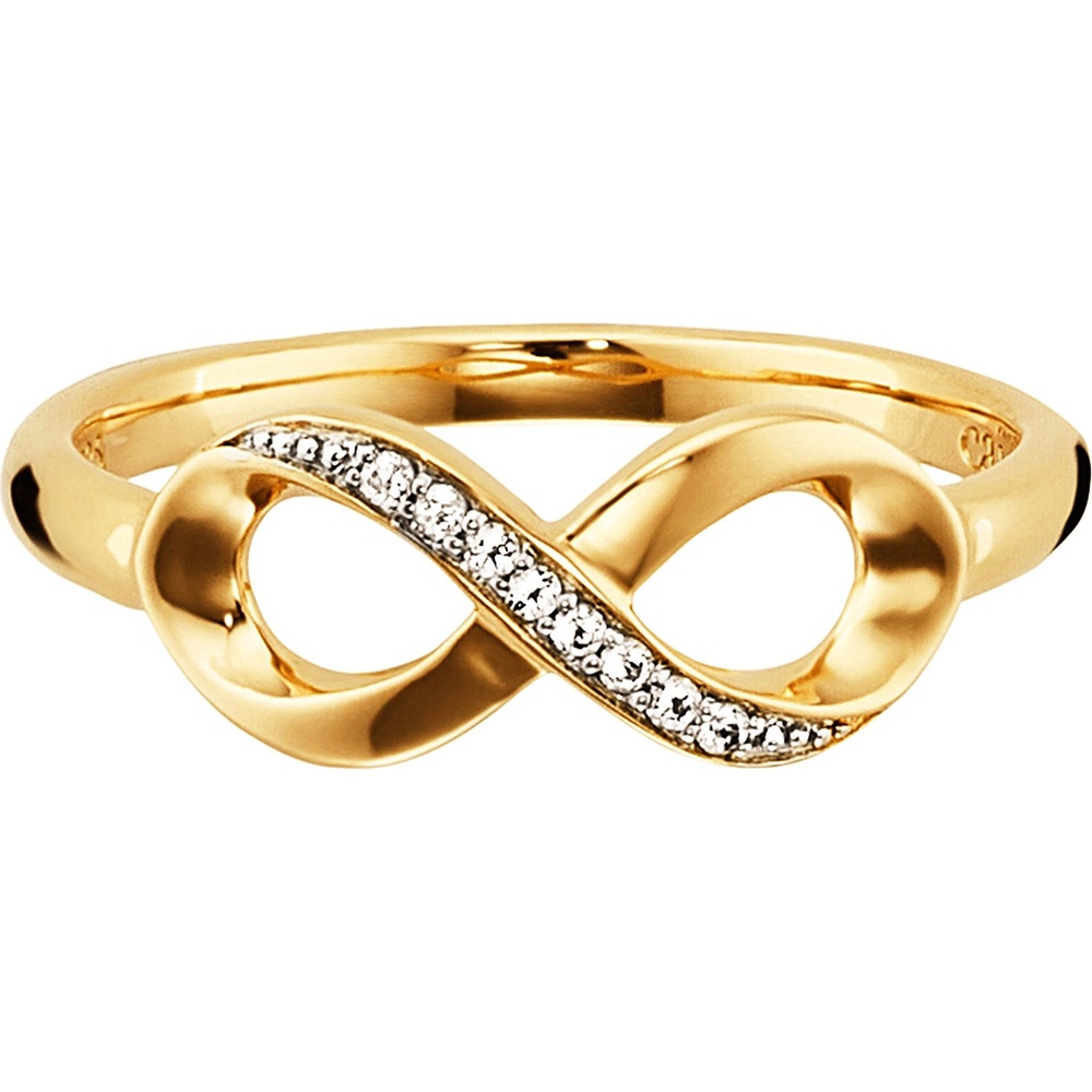 caï Bague pour femme 925 Argent or Bague