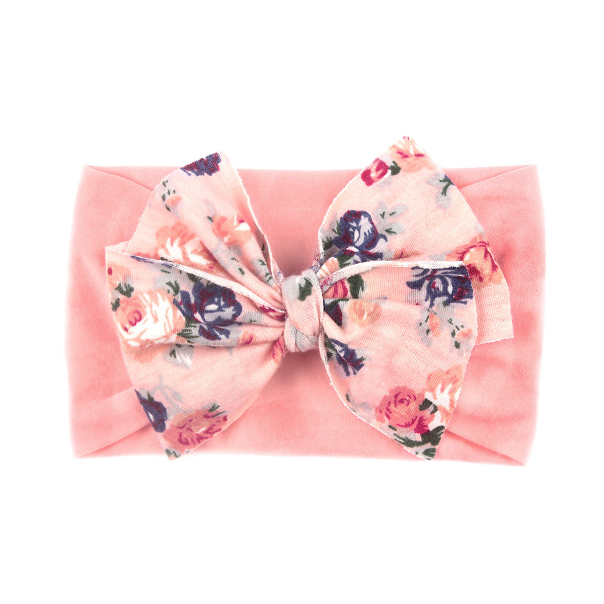 Elastisches Stirnband für Kinder Haarschmuck im Boho-Stil mit Blumen-Haarschmuck, Schleife für Kinder Haarschmuck