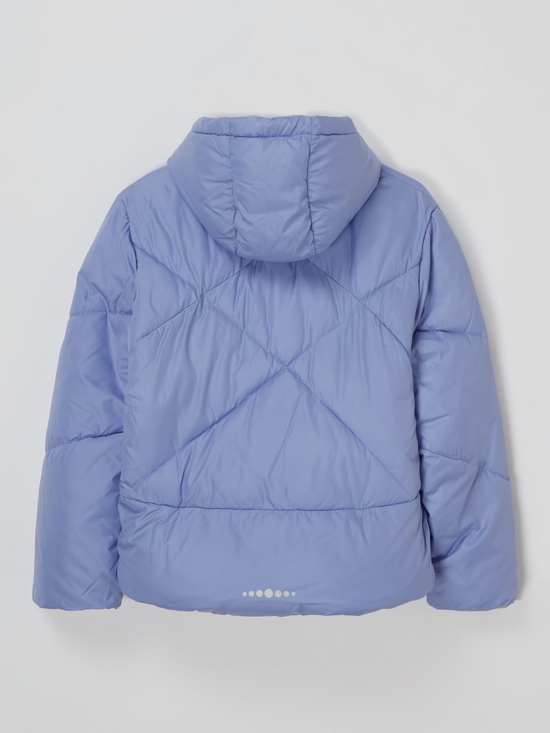 Steppjacke mit Kapuze in flieder