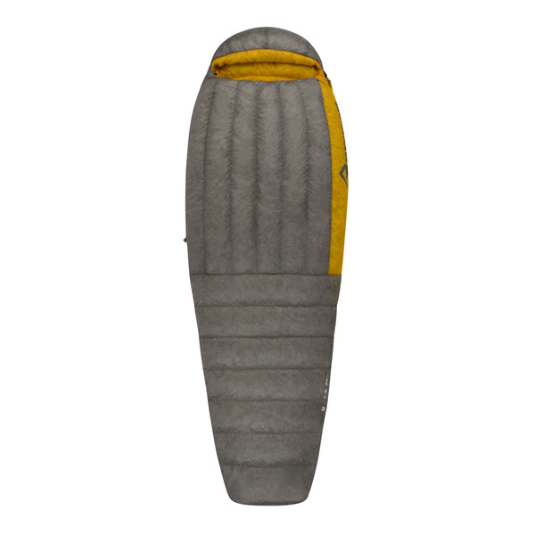 SPARK SPII - REGULAR DARK GREY / YELLOW - Daunenschlafsack