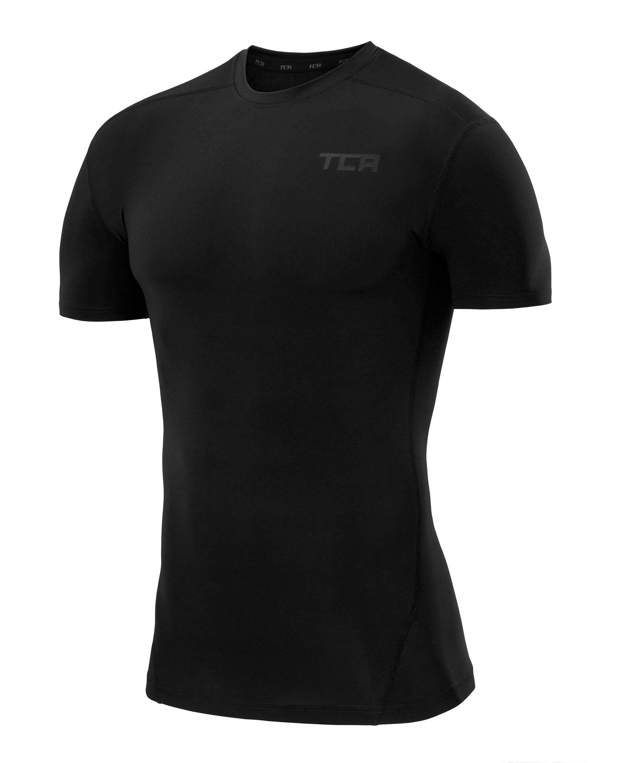 TCA Funktionsunterhemd TCA Herren Pro Performance Shirt - Schwarz