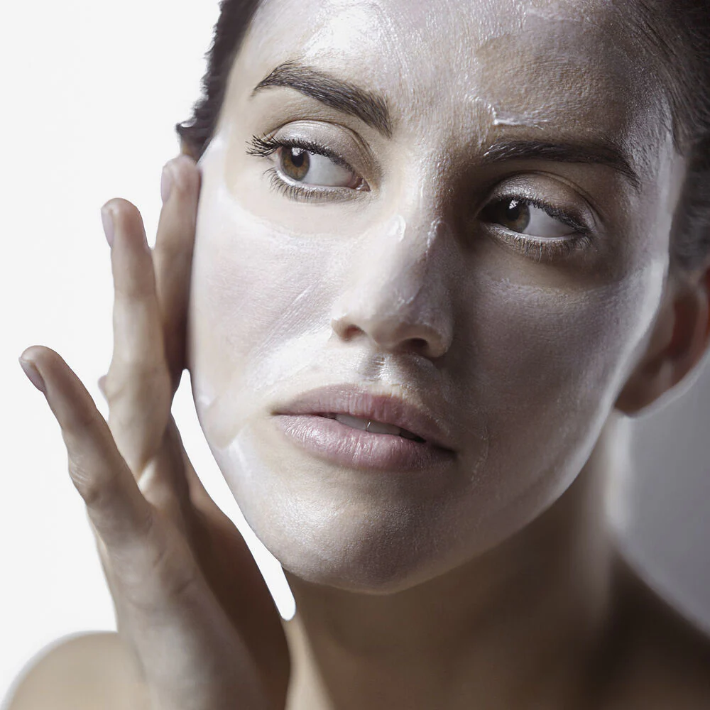 Mascarilla nocturna Safran Fleur Velours - Mascarilla facial calmante, tratamiento nocturno nutritivo, tratamiento nocturno calmante