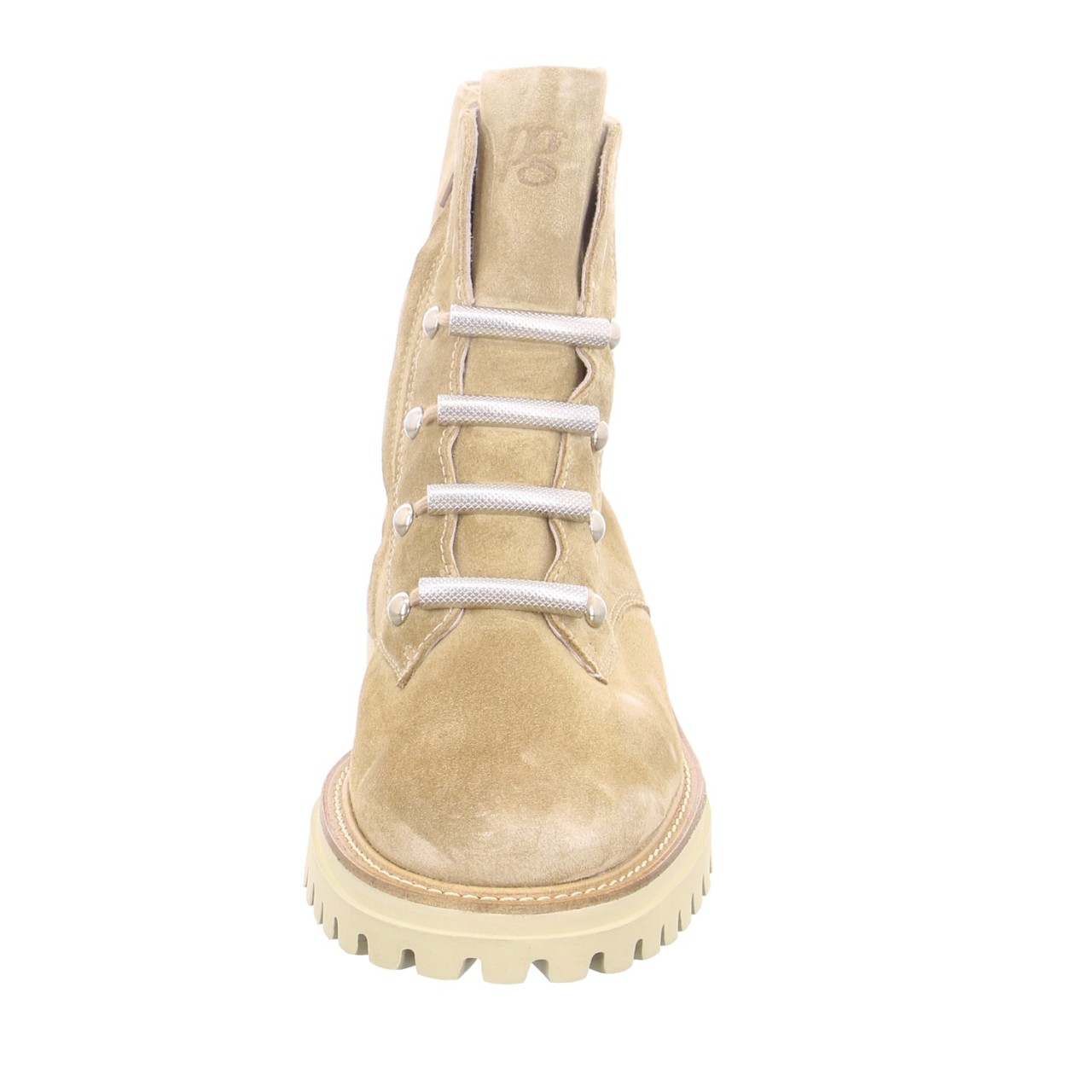 PAUL GREEN Schnür-Stiefeletten beige