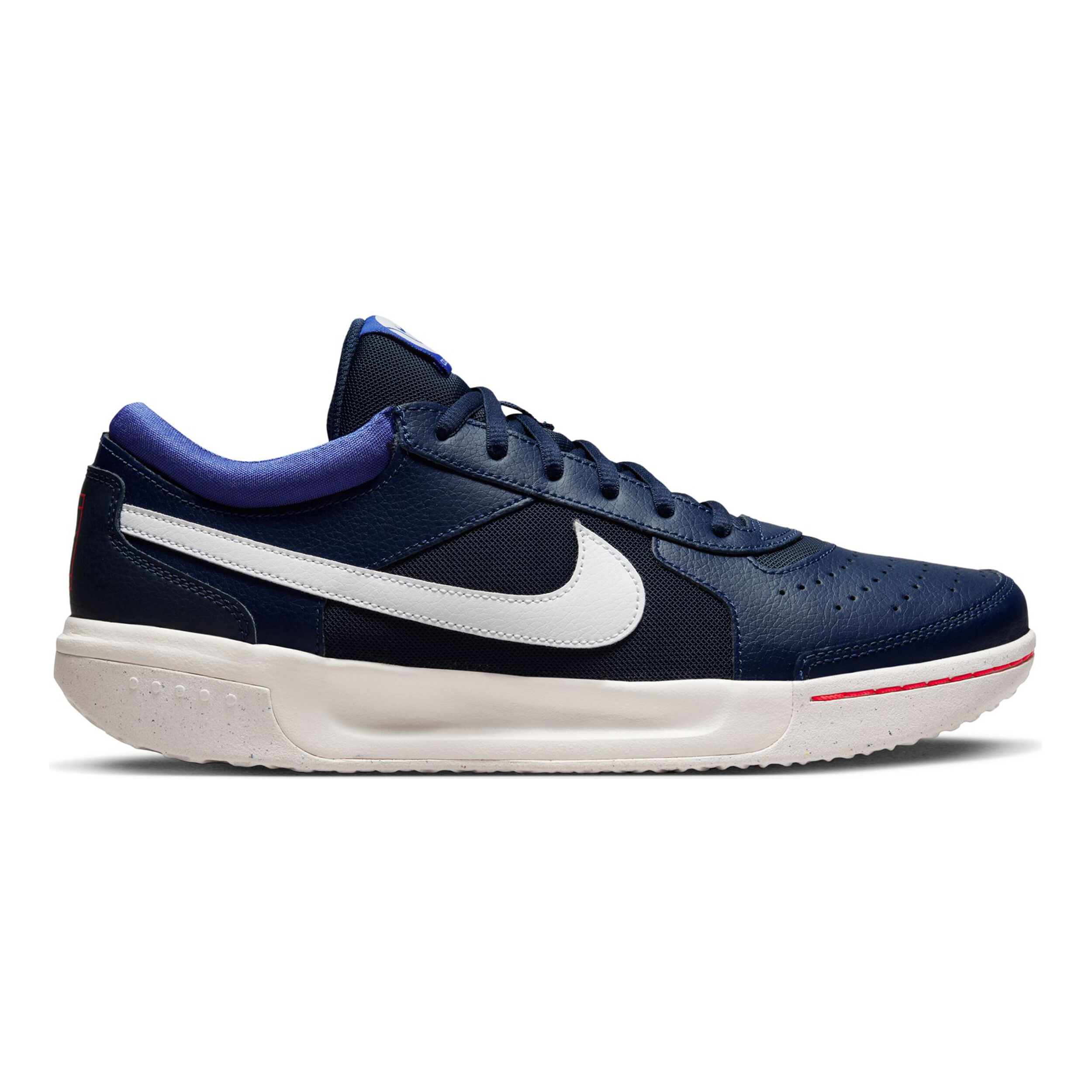 Court Zoom Lite 3 Allcourtschuh Kinder - Dunkelblau, Weiß