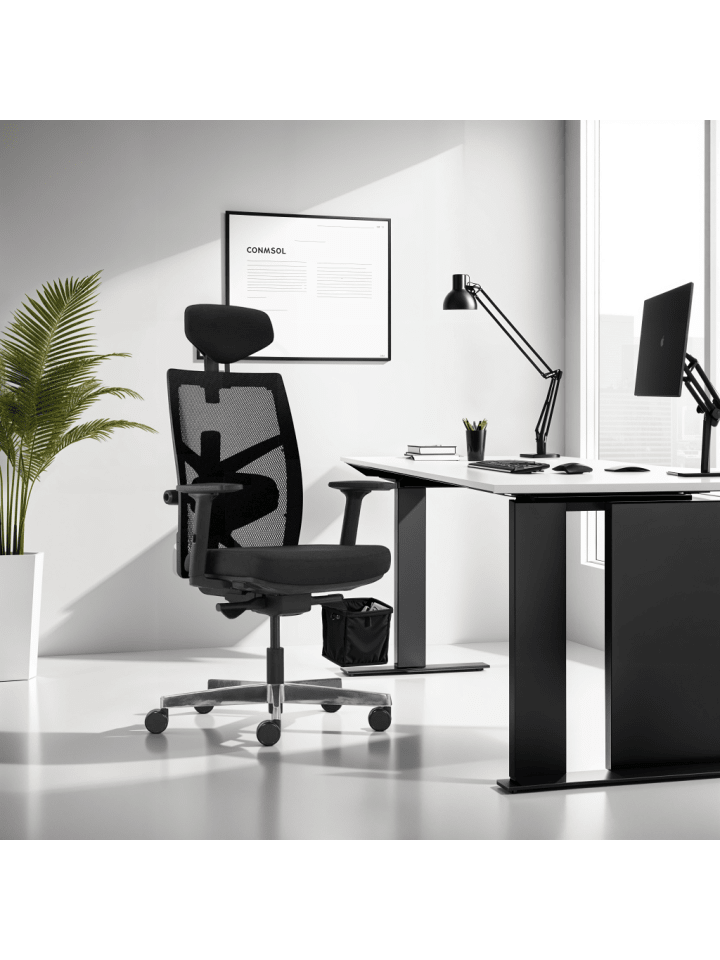 KADIMA DESIGN Bürostuhl Mesh, ergonomisch, höhenverstellbar, Kopfstütze, Armlehnen günstig kaufen onesize
