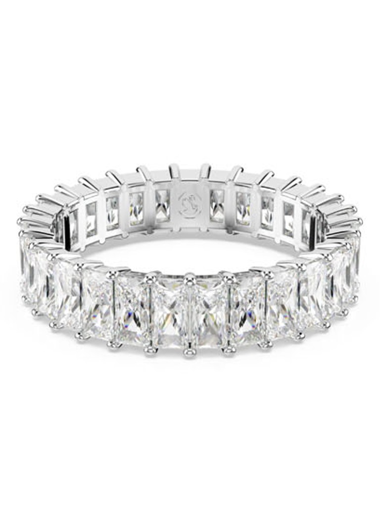 Inel Swarovski Matrix cu 60 de zirconii cubice