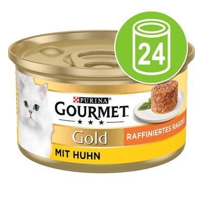Sparpaket Gourmet Gold Raffiniertes Ragout 24 x 85 g