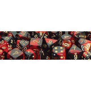 Black-Red w-gold 12xW6 (Gemini)