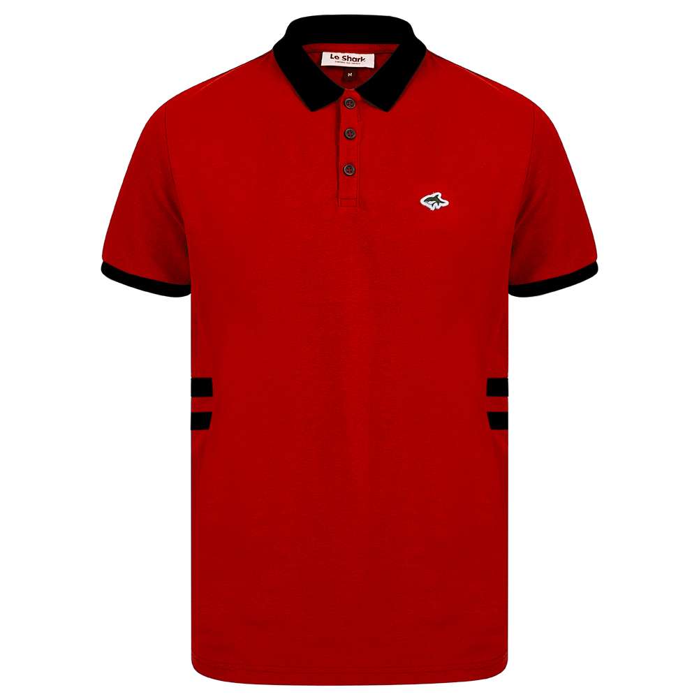 Le Shark Rotary Herren Polo-Shirt 5X17837DW-Chinese-Red