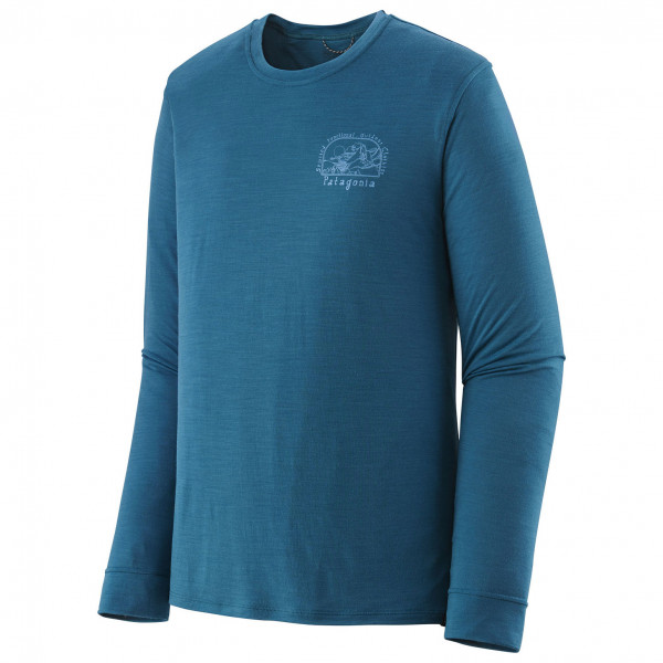 Patagonia - L/S Cap Cool Merino Graphic Shirt - Merinoshirt