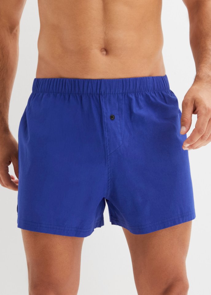 Lockere Web Boxershorts (3er Pack)