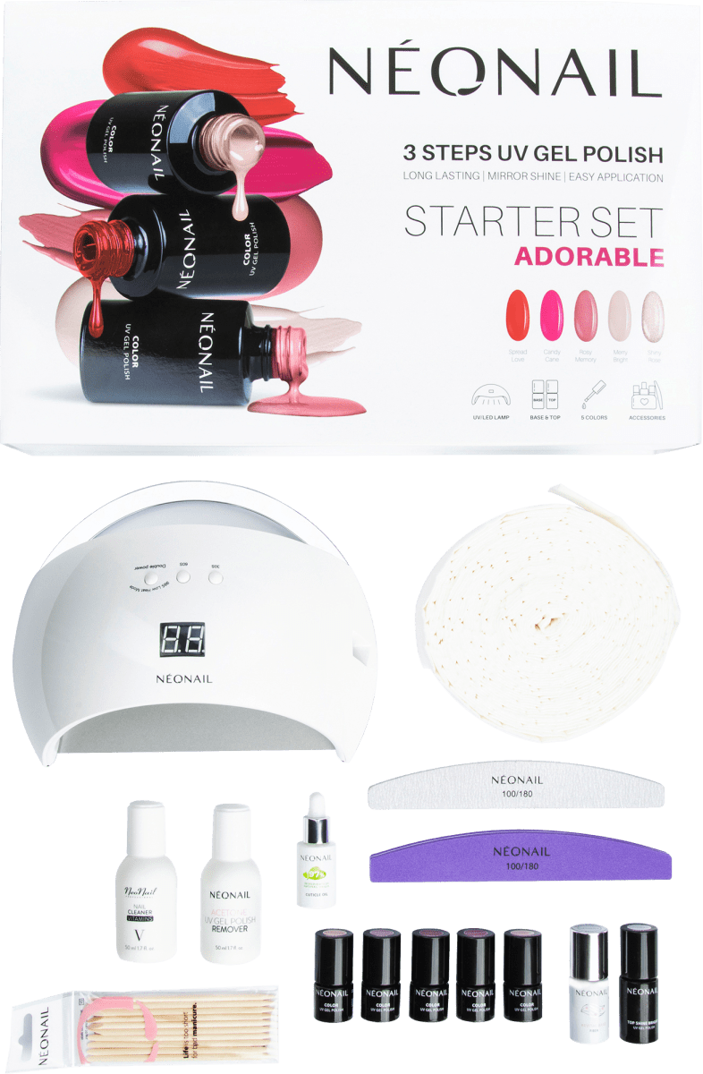 UV Manikürenset Adorable Starterset, 1 St