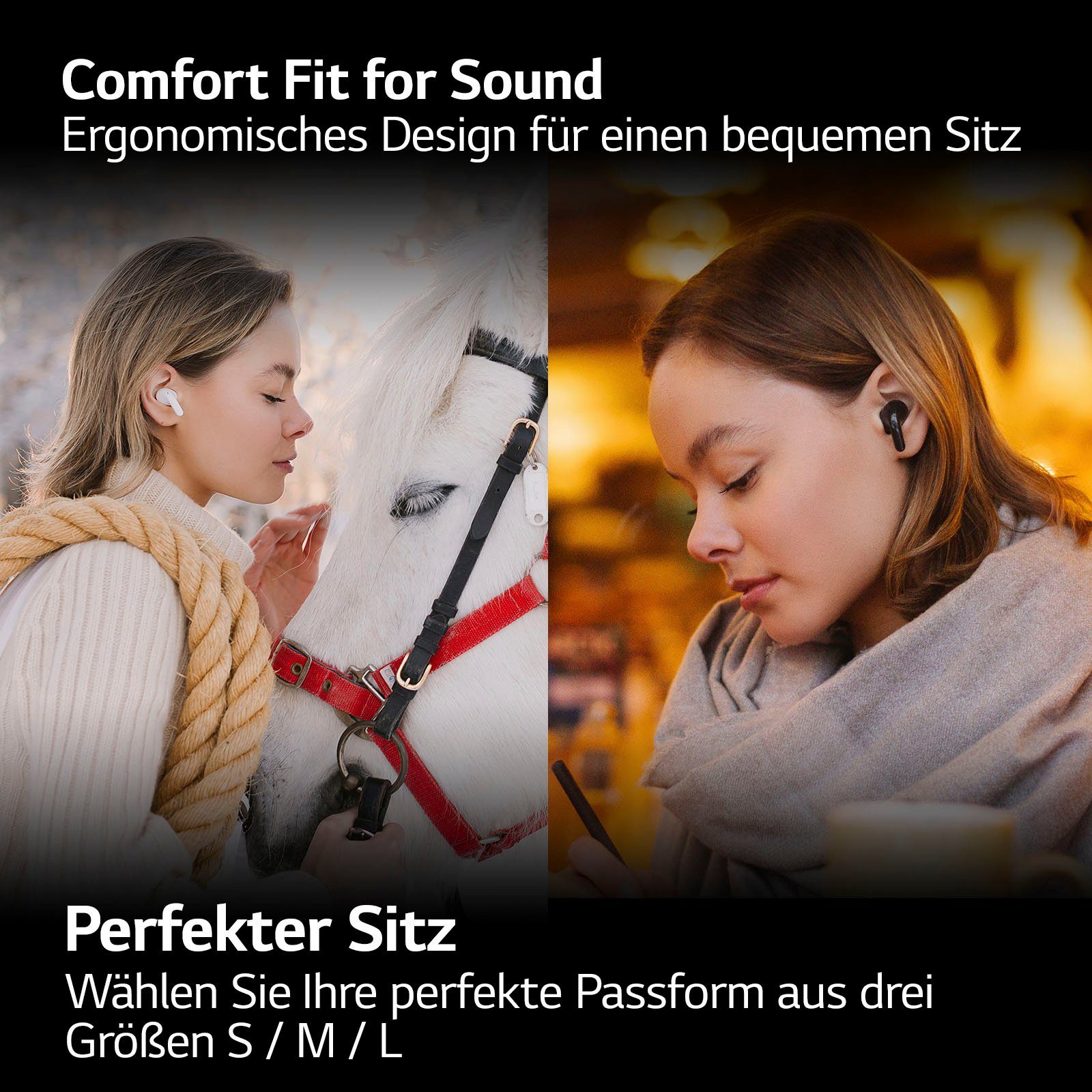 LG TONE Free DT90Q wireless In-Ear-Kopfhörer