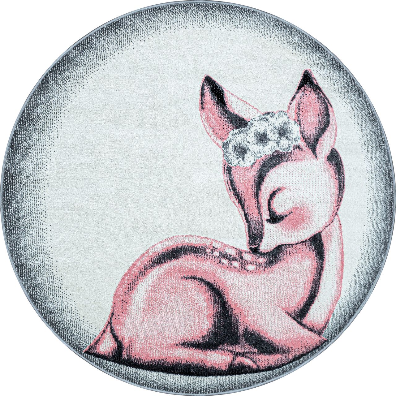 Ayyildiz Teppich, BAMBI 0850, PINK, 160 x 160 cm