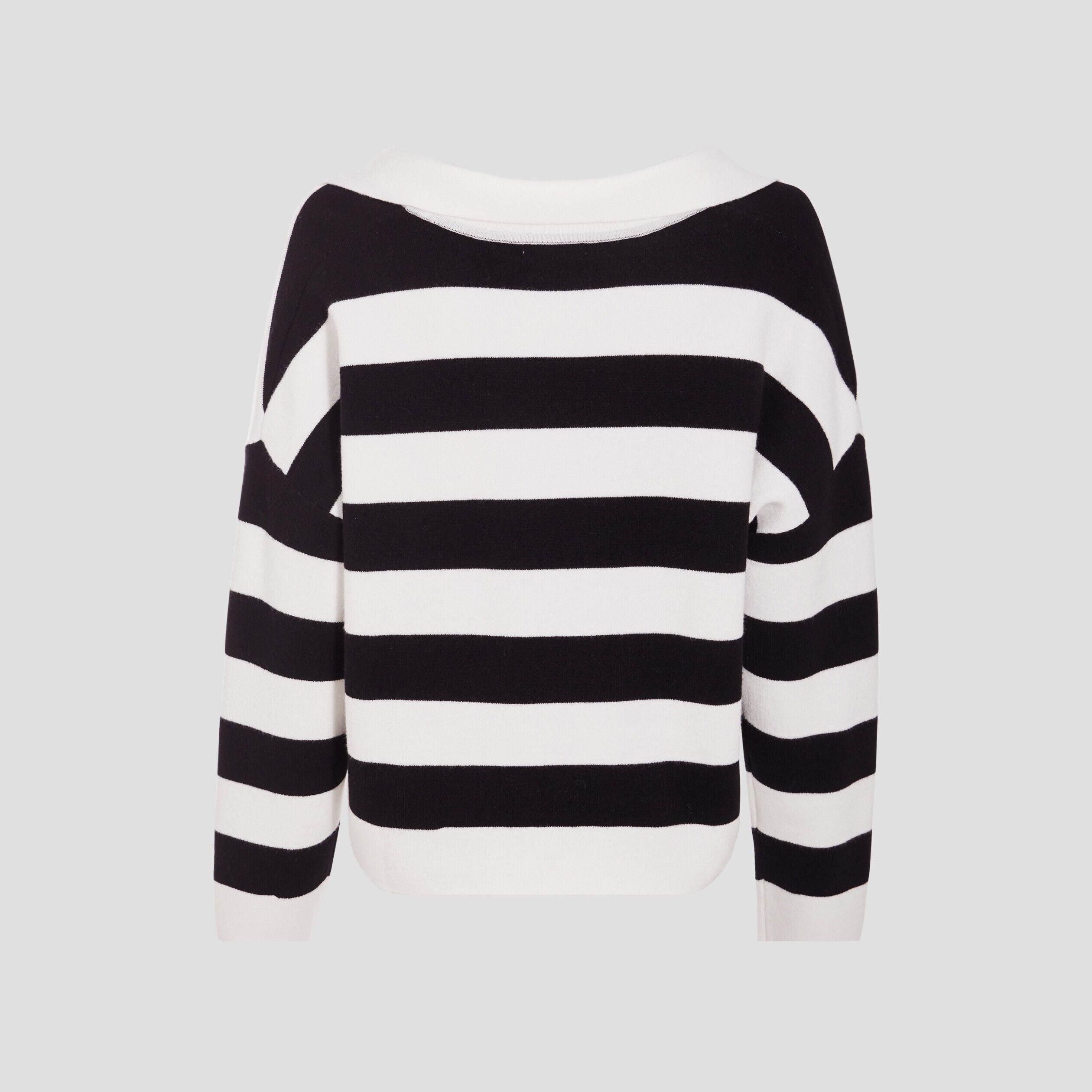 Pull avec col en V ecru femme | Cache Cache