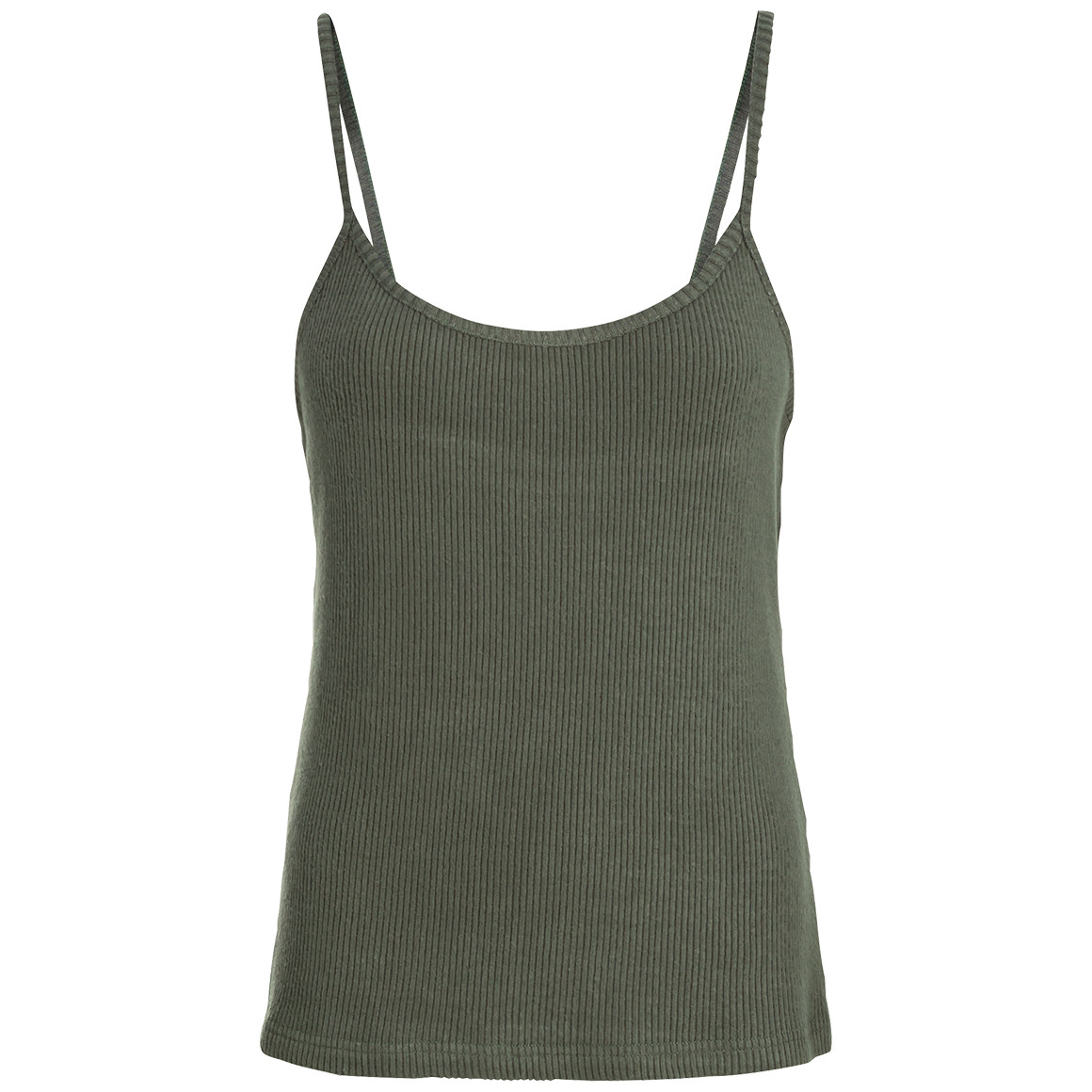 Damen Loungewaer-Top in gerippter Optik