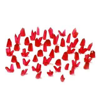 Resinkristalle - Red (Mittel)
